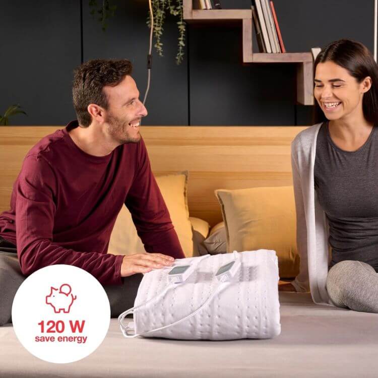 Aquecedor de Cama Solac CT8627 60W 140x150cm