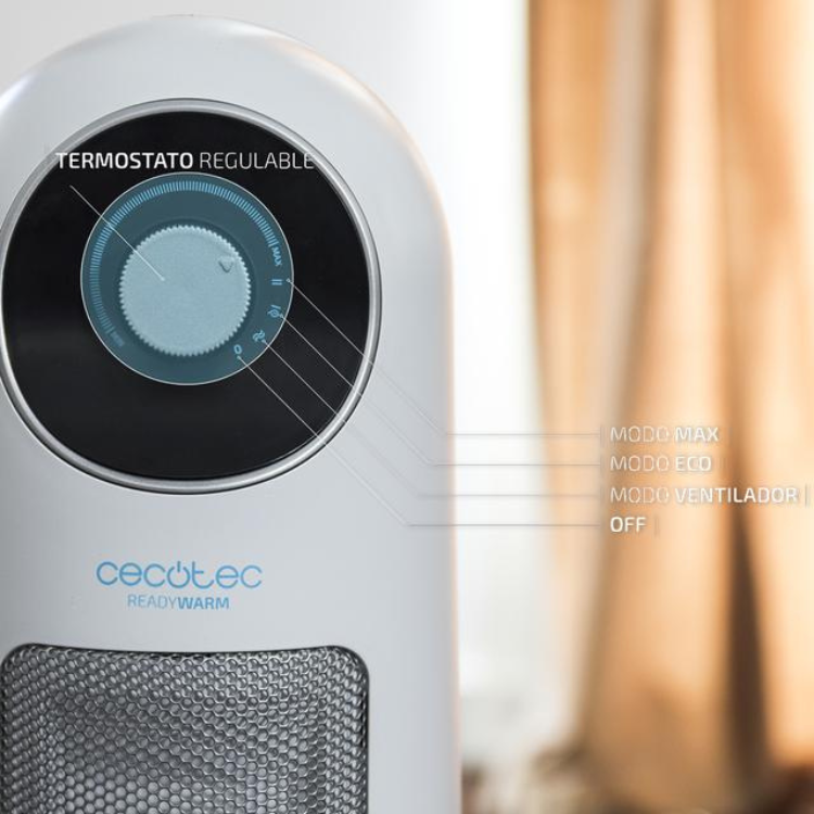Aquecedor Cerâmico Cecotec Ready Warm 10000 Top Ceramic 2200W
