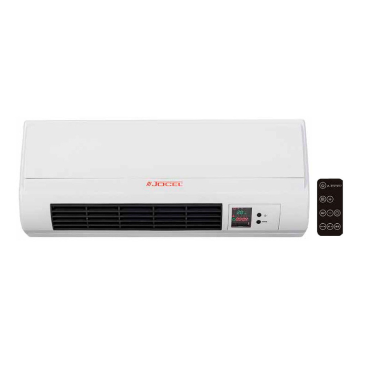 Aquecedor Termoventilador Cerâmico de Parede Jocel 2000W