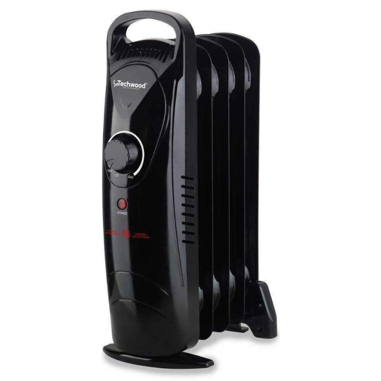 Aquecedor a Óleo Techwood 450W 5 Elementos
