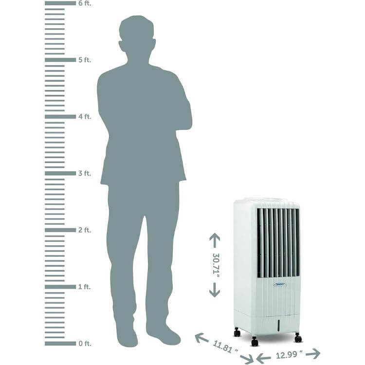 Climatizador Evaporativo HJM DIET8i 5.5L 80W Branco