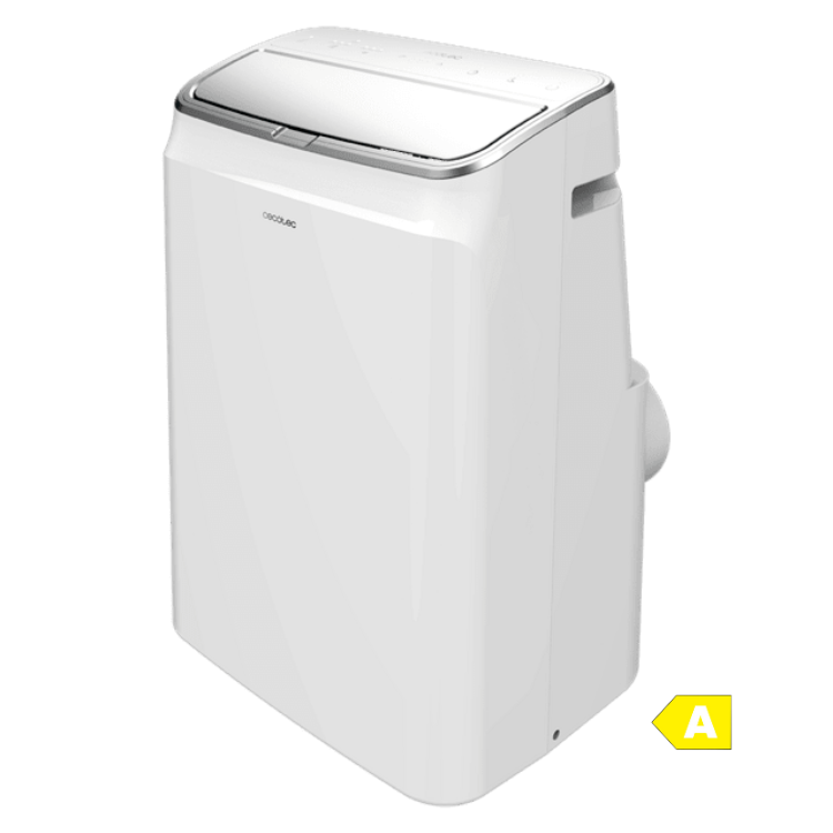 Cecotec ForceClima 12800 Soundless portable air conditioner, white, 12000BTU, heating and cooling.