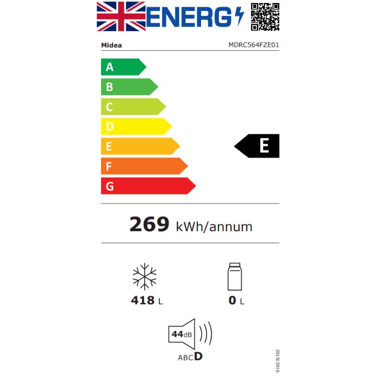 Arca Congeladora Horizontal Midea MDRC564FZE01 418L Branco