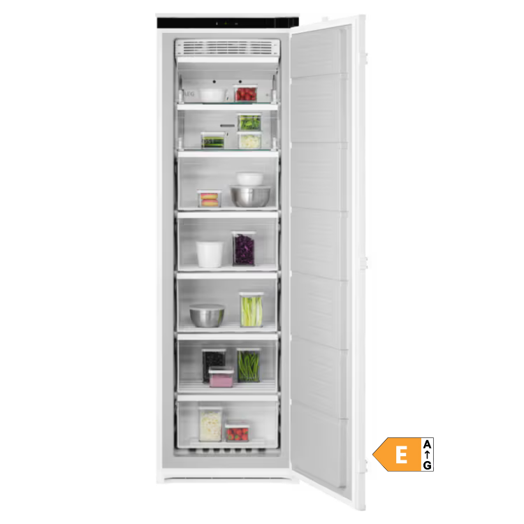 Arca Congeladora Vertical de Encastre AEG TB7NA181ES 212L Branco