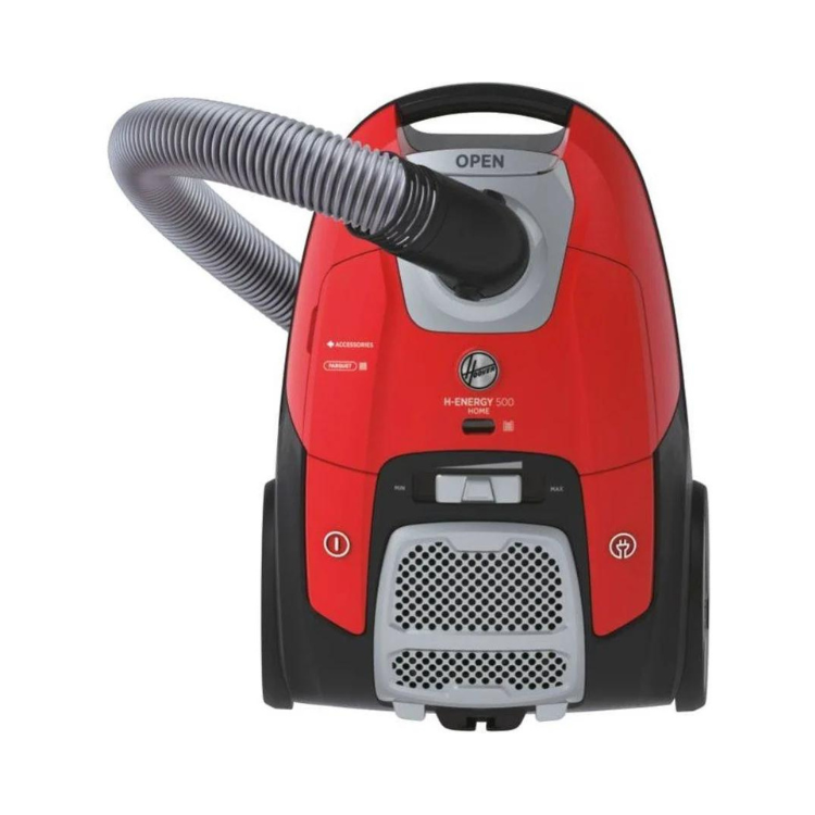 Aspirador Hoover H-Energy 500 vermelho com saco e 700W.