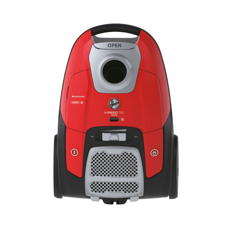 Aspirador Hoover H-Energy 500 vermelho com saco e 700W.