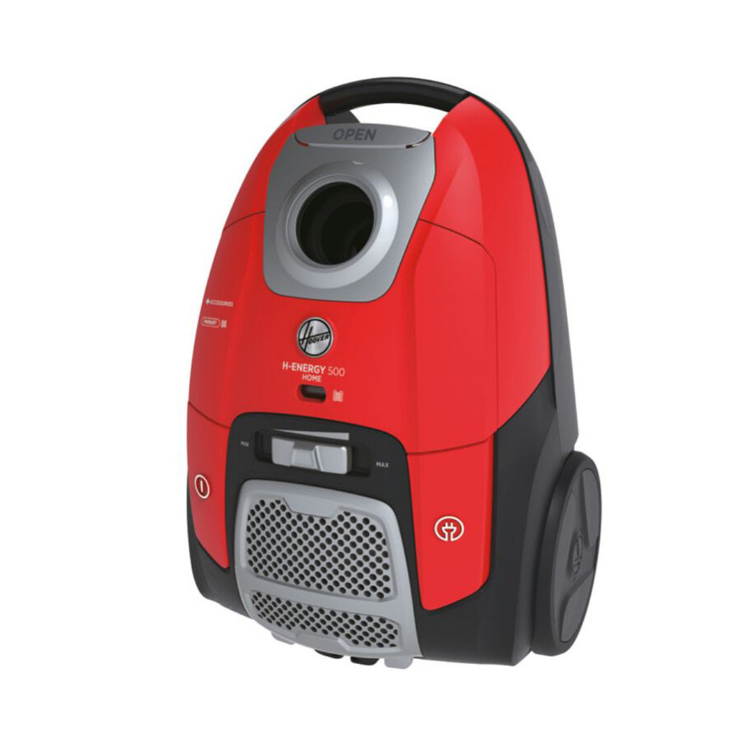 Aspirador Hoover H-Energy 500 vermelho com saco e 700W.