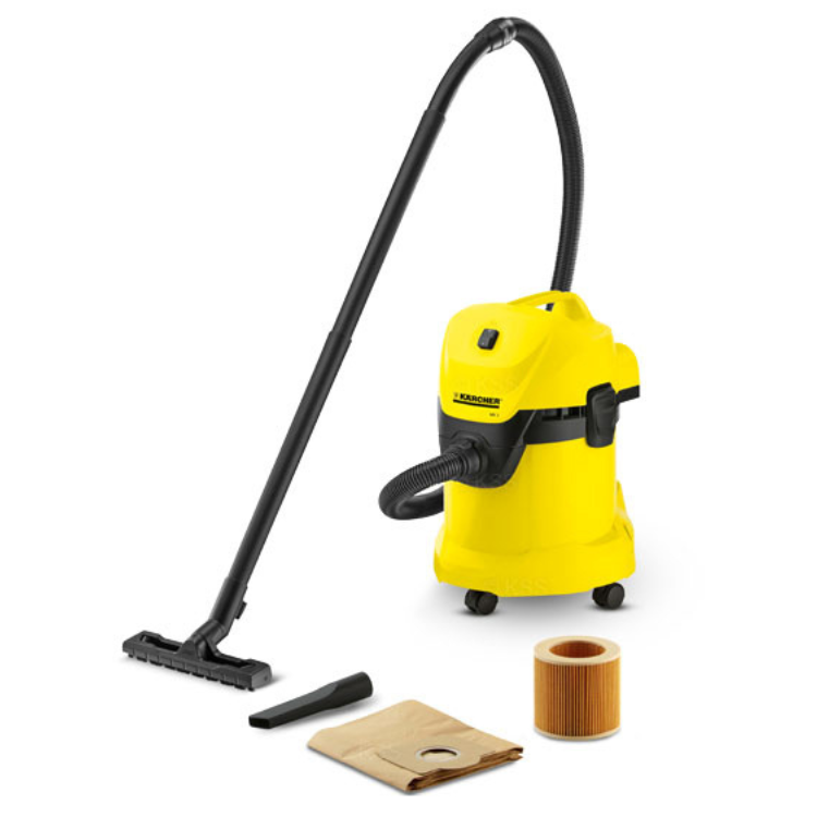 Aspirador Karcher WD3  Sólidos e Liquidos 17L