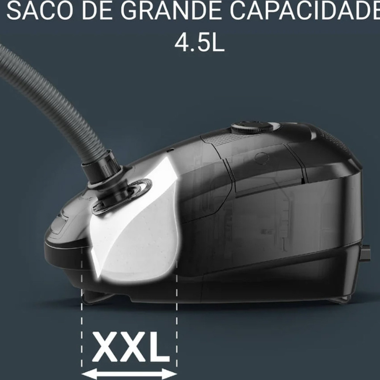 Aspirador Rowenta c/ Saco XXL 750W