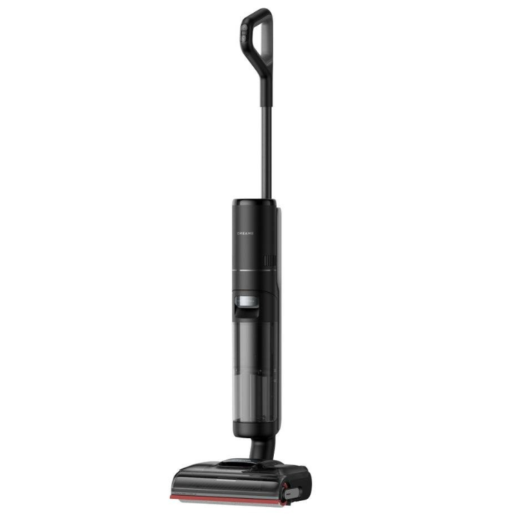 Black Dreame H15 Pro wet and dry vacuum cleaner with red accent.