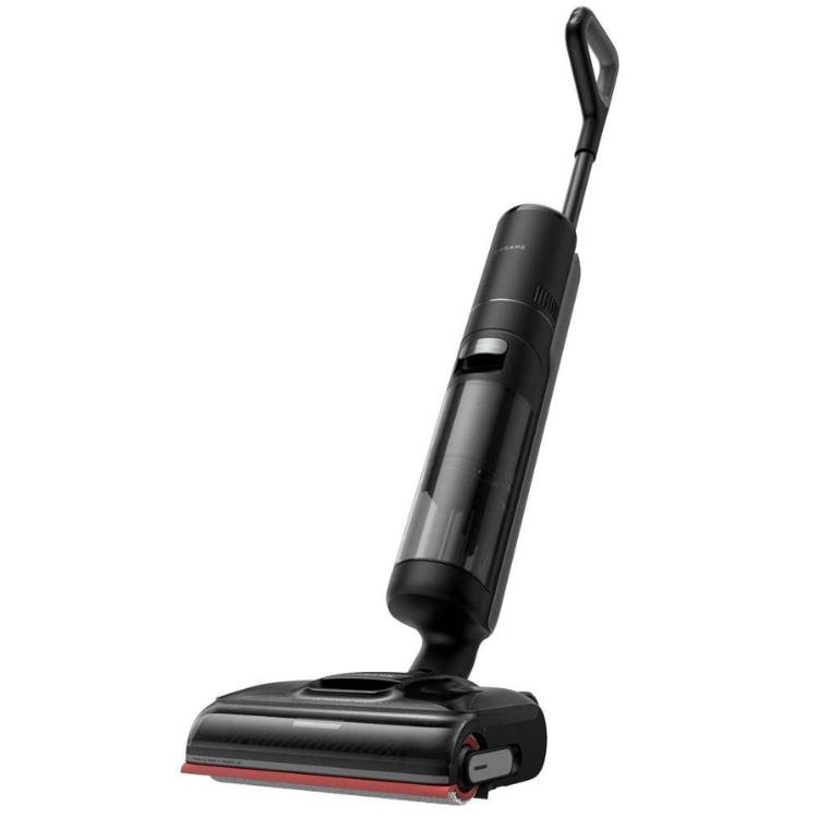 Black Dreame H15 Pro wet and dry vacuum cleaner with red accent.