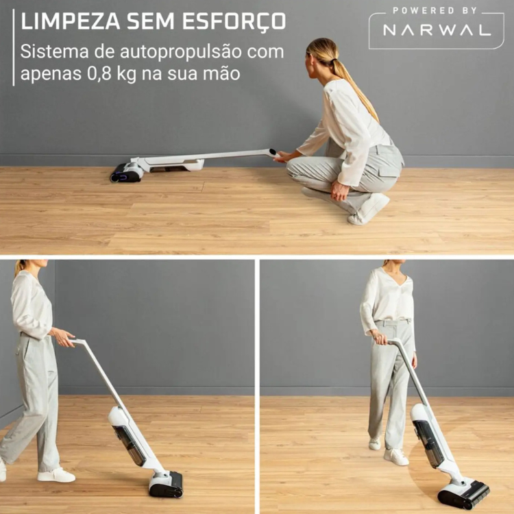 Aspirador Vertical Rowenta X-Clean 10 GZ7035WO Branco