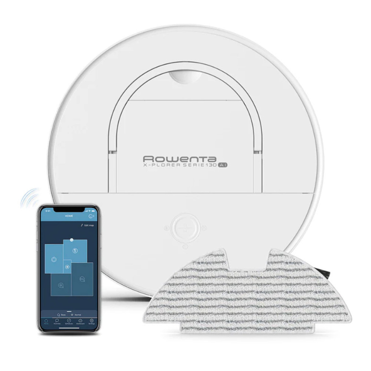 Aspirador Robot Rowenta X-Plorer Serie 130 Branco