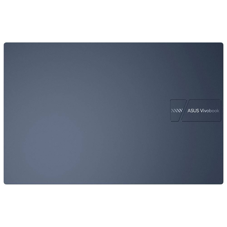 ASUS Vivobook laptop, blue, 15.6", logo on lid.