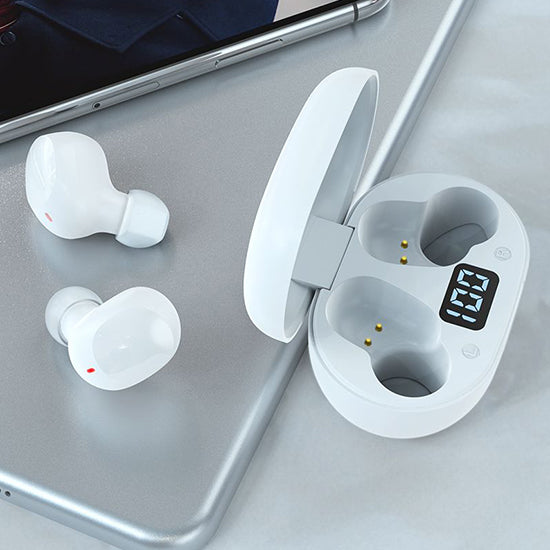 Auriculares Bluetooth Devia Joy A6 Series TWS Branco