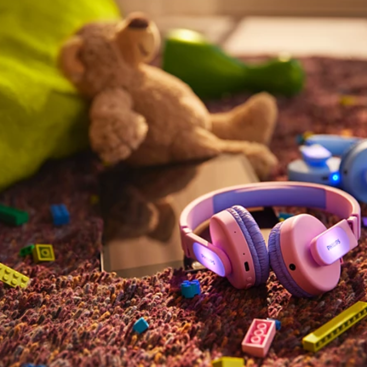 Headphones Philips Bluetooth TAK4206 Kids Rosa