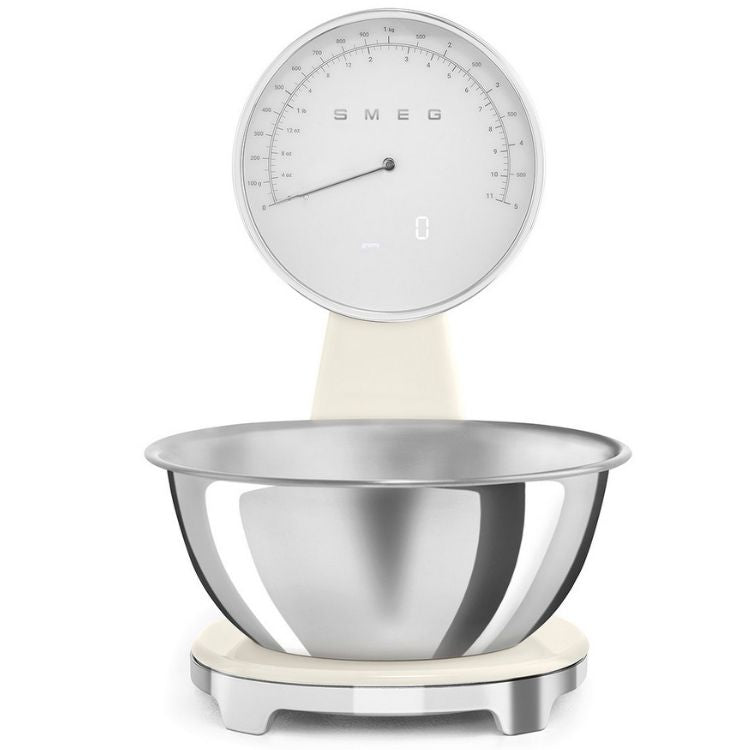 Balança de Cozinha Analógica e Digital Anni 50 Cream