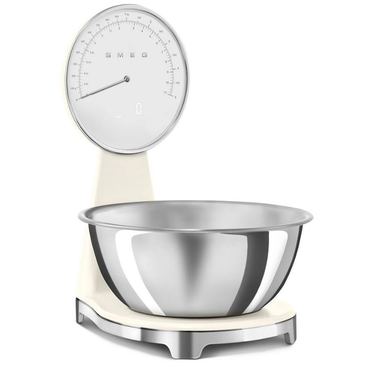 Balança de Cozinha Analógica e Digital Anni 50 Cream