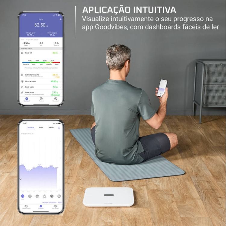 Balança Rowenta Goodvibes Sport 2.0 BR9740F0 Branco