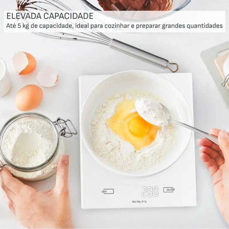 Balança de Cozinha Tefal  BC5504V0 Branco