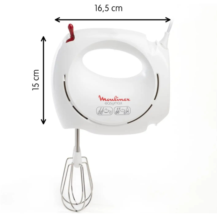 Batedeira Moulinex Easy Max 200W Branco