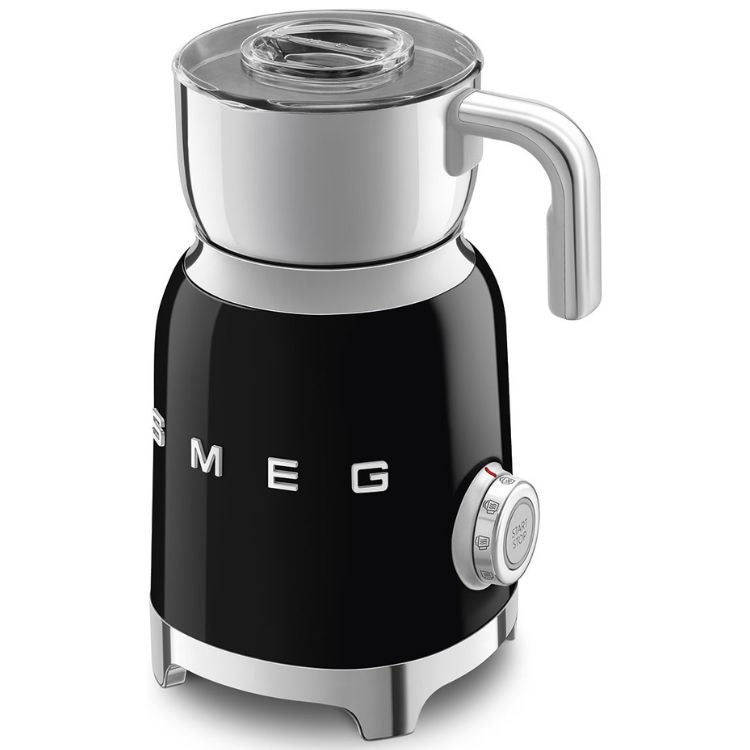 Batedor de Leite Smeg Anni 50 Preto