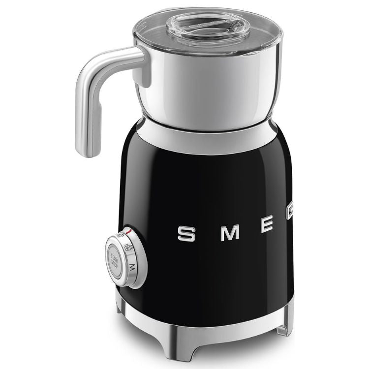 Batedor de Leite Smeg Anni 50 Preto