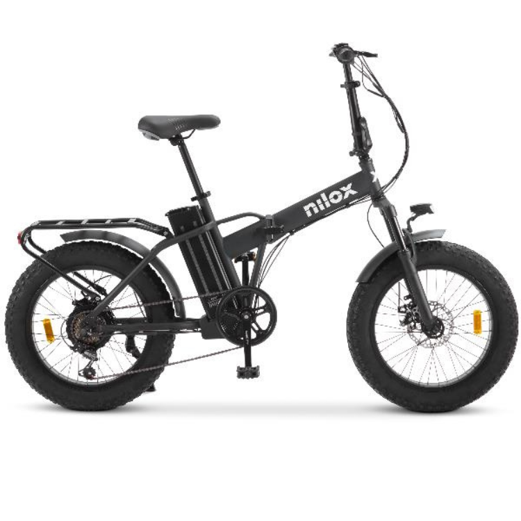 Bicicleta Elétrica Nilox X8 Pro 20X4P Preto