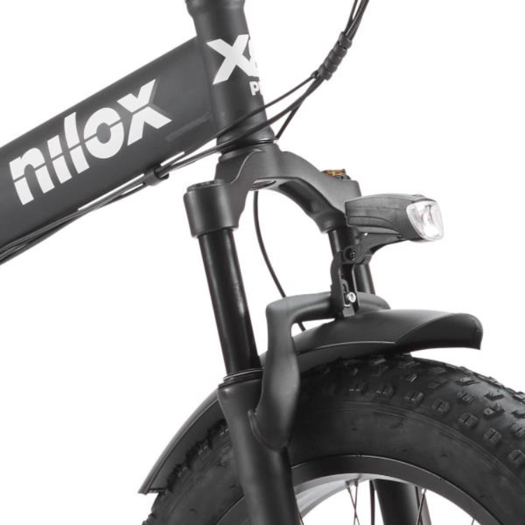 Bicicleta Elétrica Nilox X8 Pro 20X4P Preto