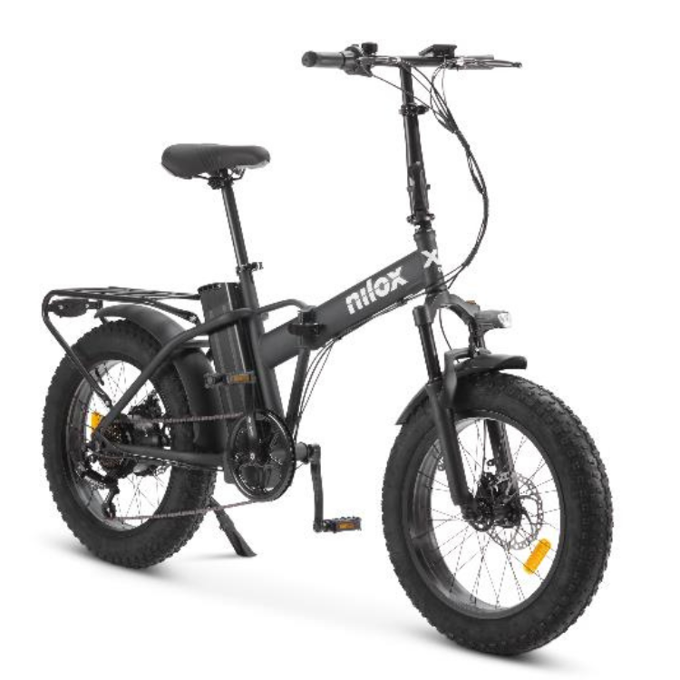 Bicicleta Elétrica Nilox X8 Pro 20X4P Preto