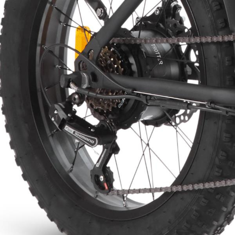Bicicleta Elétrica Nilox X8 Pro 20X4P Preto