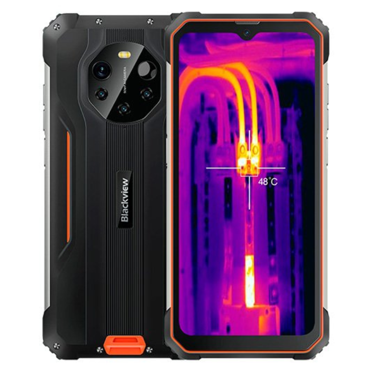 Smartphone Blackview BL8800 Pro 5G 8GB/128GB Dual Sim Laranja - Usado Grade A