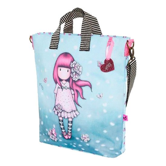 Bolsa a Tiracolo Gorjuss Cherry Blossom Turquesa