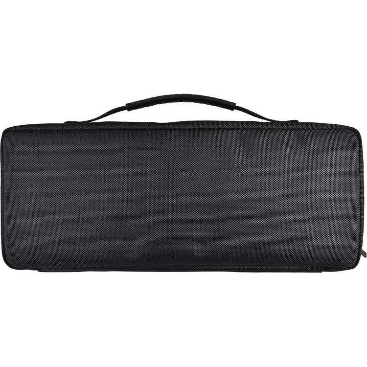Black HORI cargo pouch for Nintendo Switch, protective case with handle.