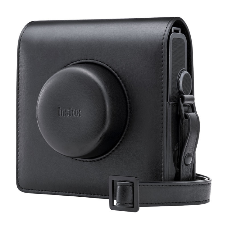 Black leather case for Fujifilm Instax Wide EVO camera