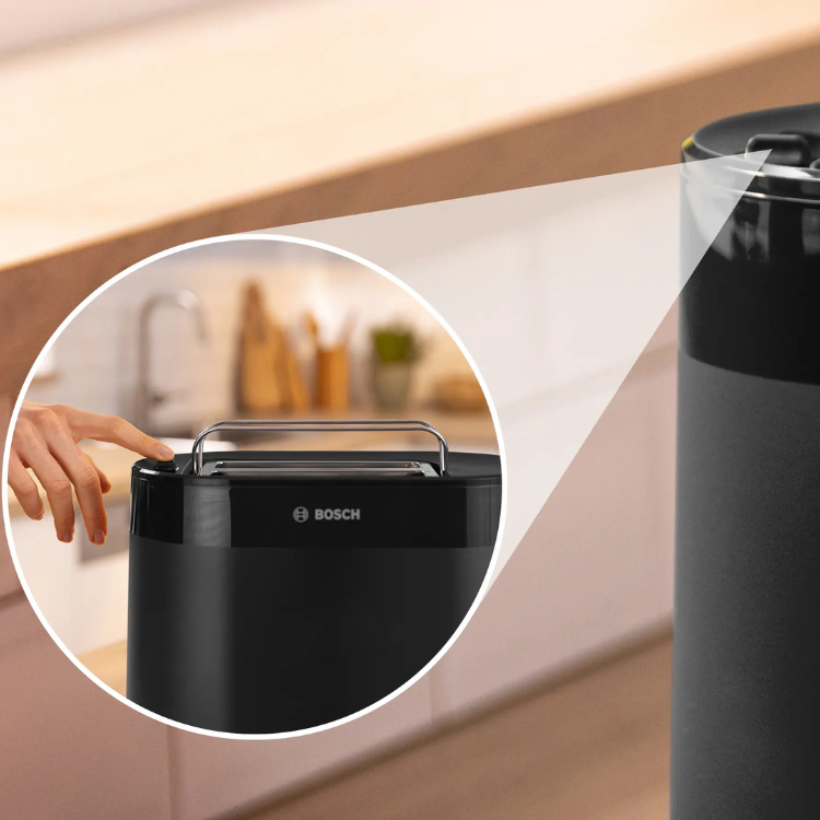 Torradeira Bosch MyMoment 2 Ranhuras 950W Preto