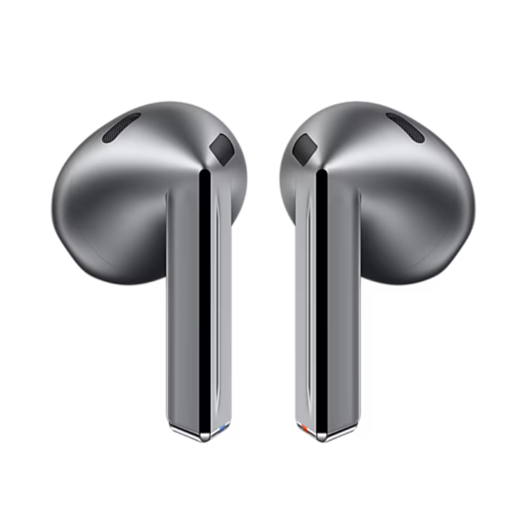 Auriculares Bluetooth Samsung Galaxy Buds 3 cinzento.
