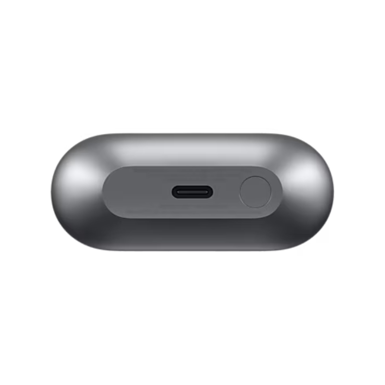 Carregador de auriculares Bluetooth Samsung Galaxy Buds 3 cinzento.