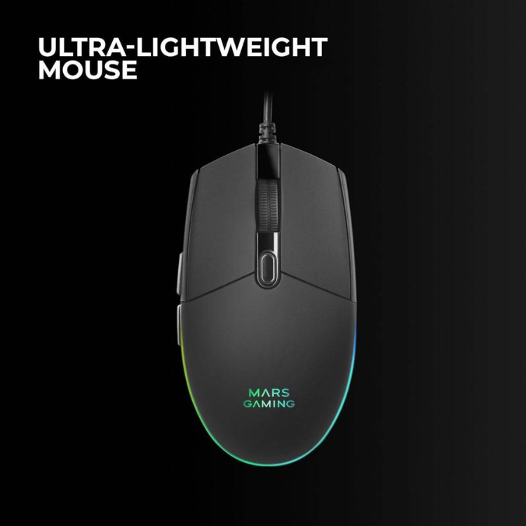 Bundle Mars Gaming MCPRGB3 Teclado+Rato+Headset+Tapete XXL RGB Preto