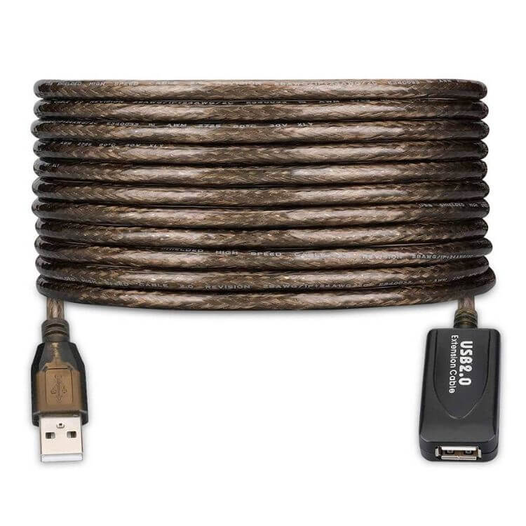 Cabo de Extensão Ewent EW1023 Amplificador de Sinal USB 2.0 20m
