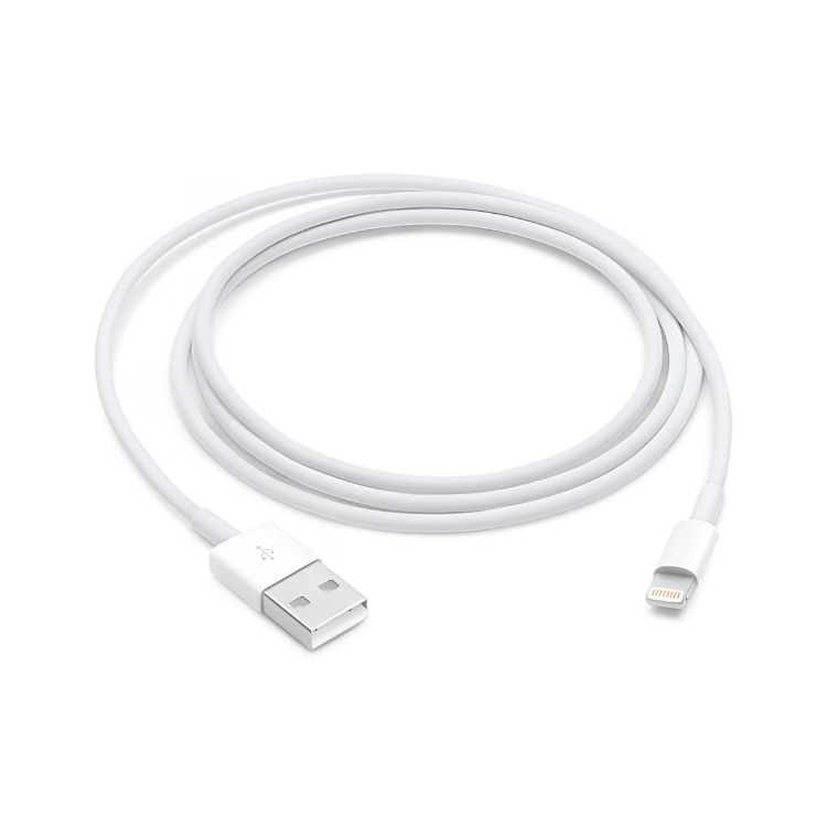 Cabo Lightning p/ USB 2M Branco