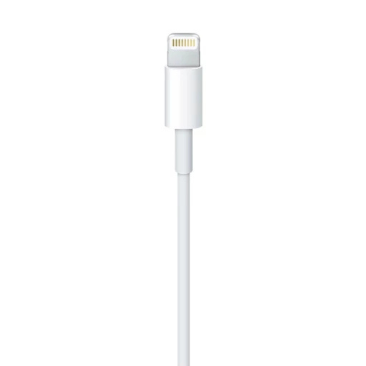 Cabo dados p/ iPhone Lightning (USB) 1metro Branco