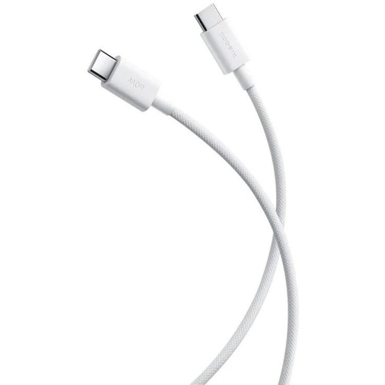 Cabo de Dados Xiaomi Mi Braided 3A 60W USB-C p/ USB-C 1m
