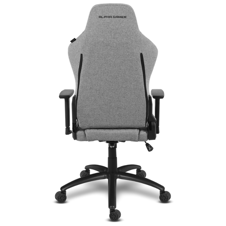 Cadeira Gaming Alpha Gamer Gaia Light Fabric V2 Cinzento