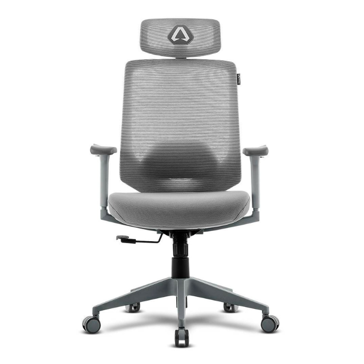 Cadeira de Escritório Alpha Gamer Stella Ergonómica Cinzento