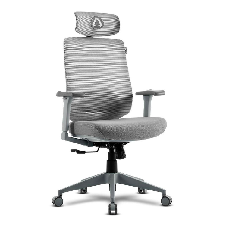 Alpha Gamer Stella Ergonomischer Bürostuhl Grau