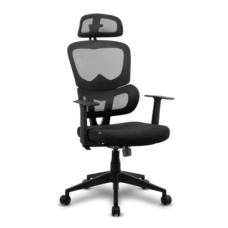 Cadeira de Escritório Offy Cyla Ergonómica Preto