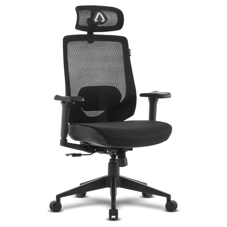 Cadeira de Escritório Alpha Gamer Stella Ergonómica Preto