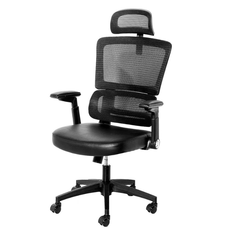 Cadeira Escritório Napofix Ergoflex OC1000 Preto