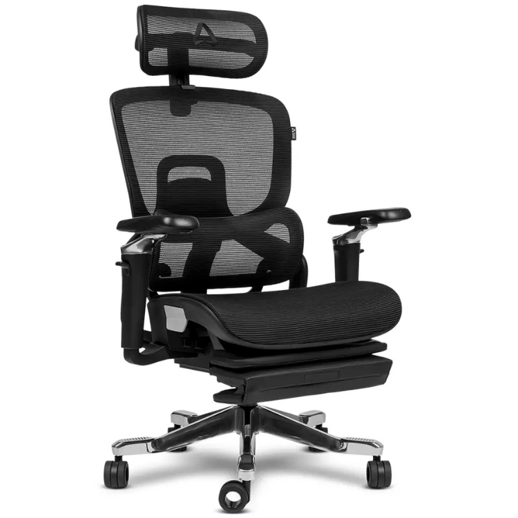 Cadeira Gaming Alpha Gamer Ergonómica Swell Preto